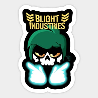 Blight Industries Sticker